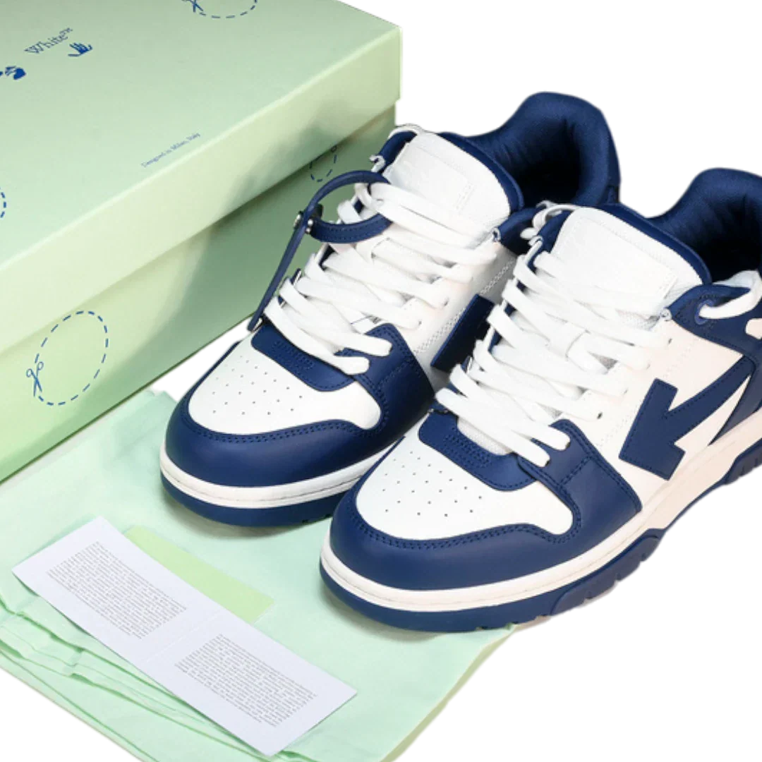 Off-White Out Of Office Low Top 'White Royal Blue'