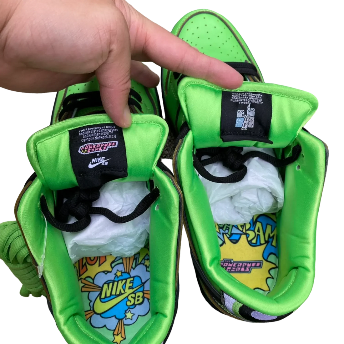 PowerPuff Girls x SB Dnk Low 'Buttercup'
