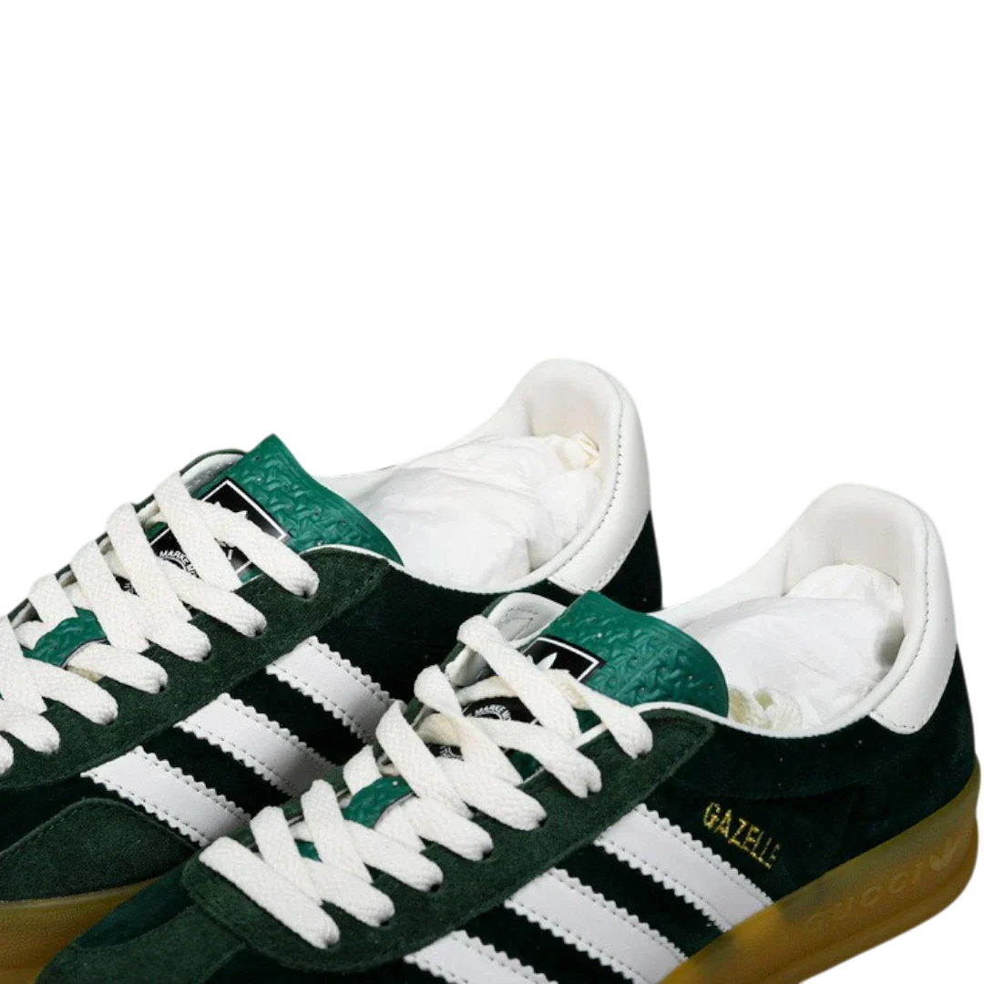 Guссi x Gazelle 'Green Suede'