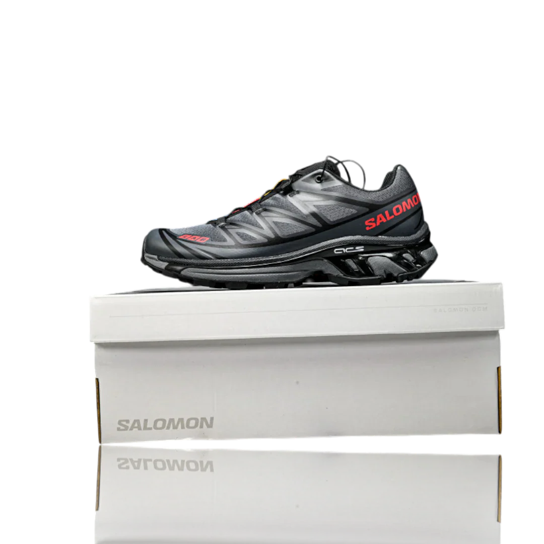 Salomon x JJJJound XT-6 'Black Fiery Red'