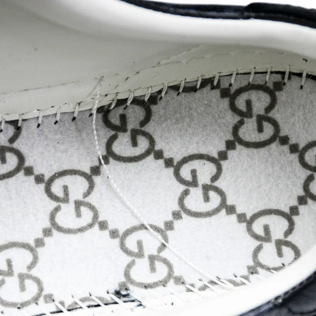 Guссi Ace Web Monogram 'Black'