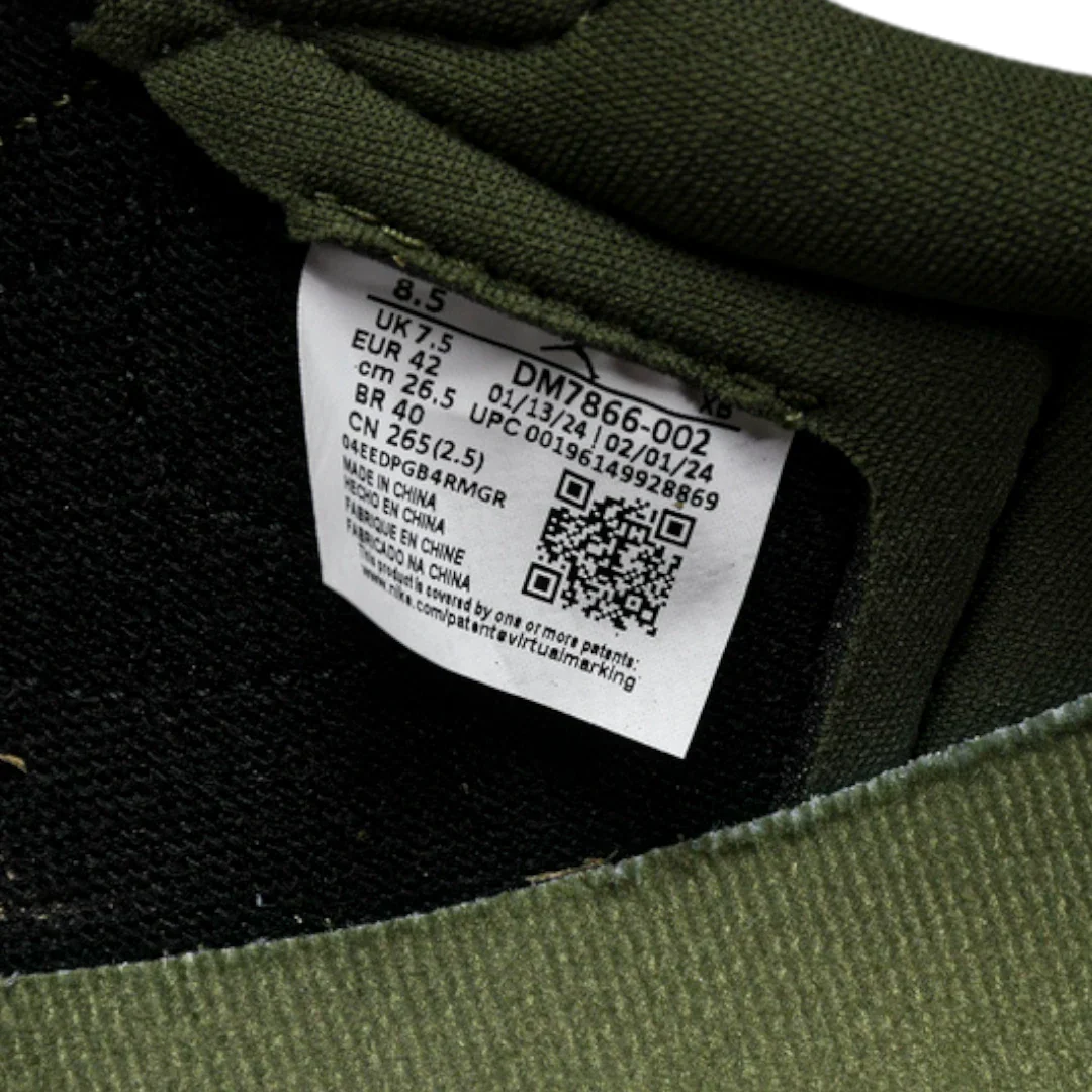 Travis Scott x AJ1 Low OG 'Black Olive'