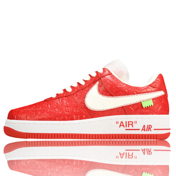 Louis Vuittоп x AF1 By Virgil Abloh 'White Red'