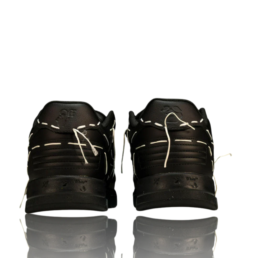 Off-White Out Of Office Low Top - Sartorial Stitch 'Black'