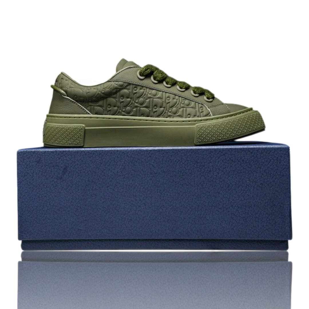 Dlor B33 Gravity Leather 'Oblique Triple Khaki'