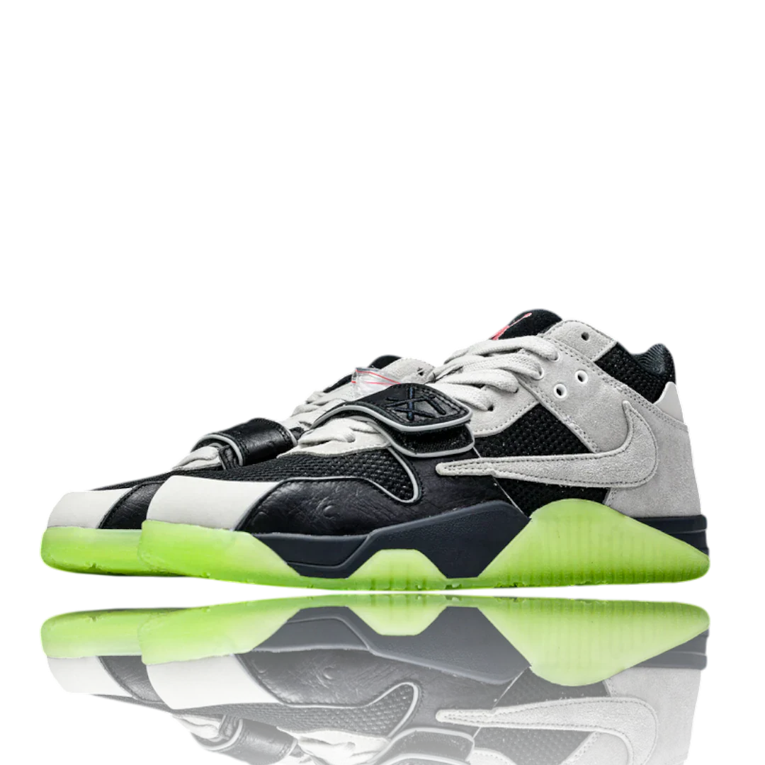Travis Scott x Chase B Jumpmn Jack TR 'Black Night Silver'