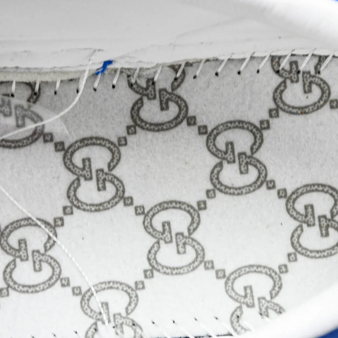 Guссi Ace Web 'Blue Monogram'
