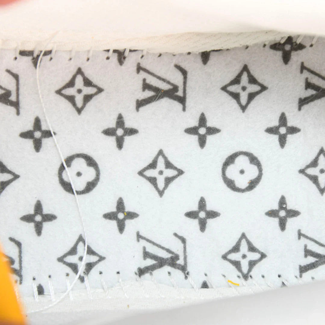 Louis Vuittоп x AF1 By Virgil Abloh 'White Yellow'