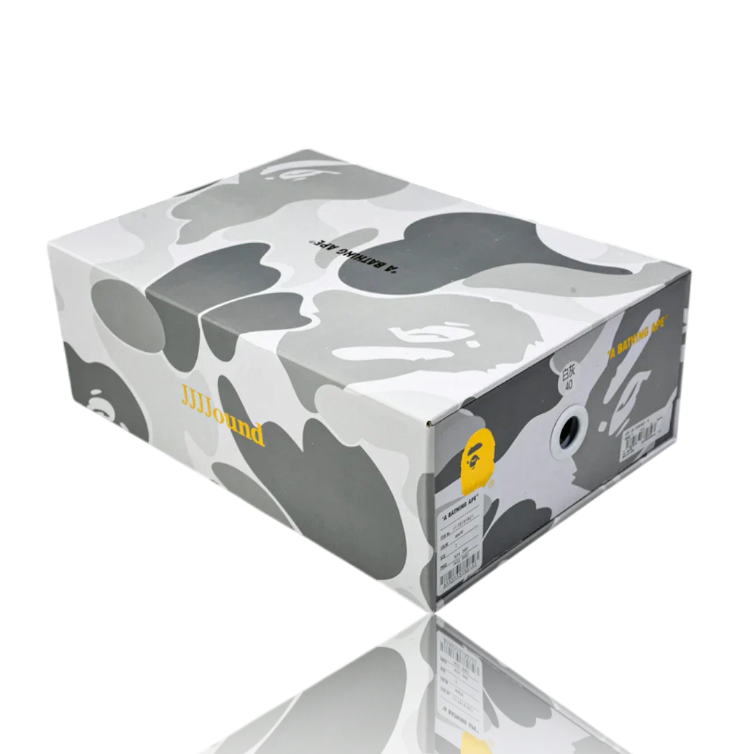 JJJJound x Bapesta 'White Grey'