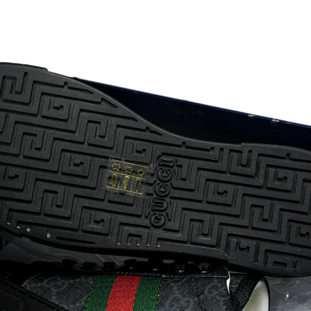 Guссi Ace Web Monogram 'Black'