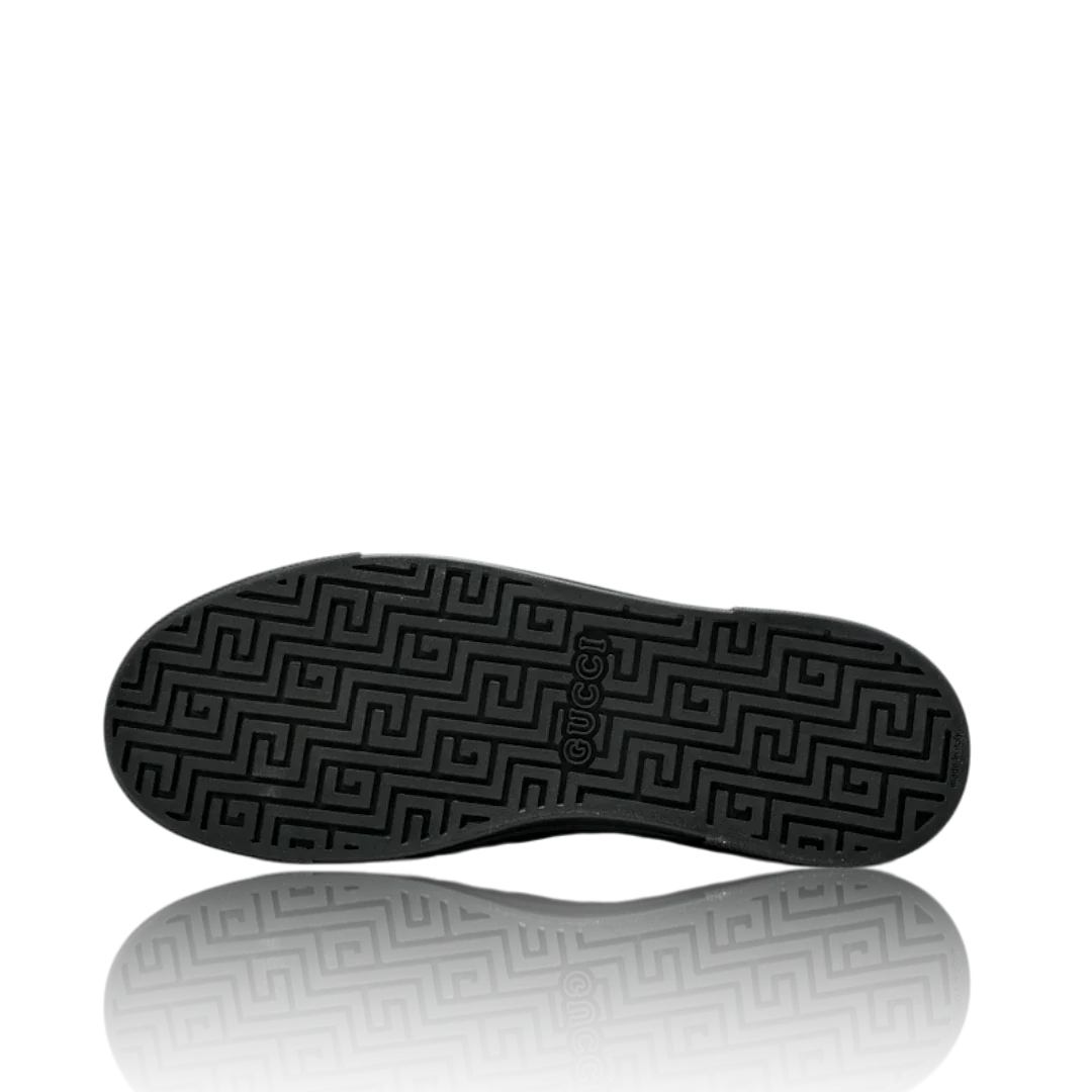 Guссi Ace Web 'Black Monogram'