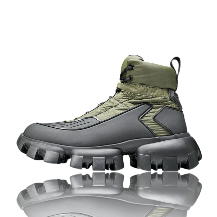 Prada Cloudbust Thunder High Tops 'Army Green'