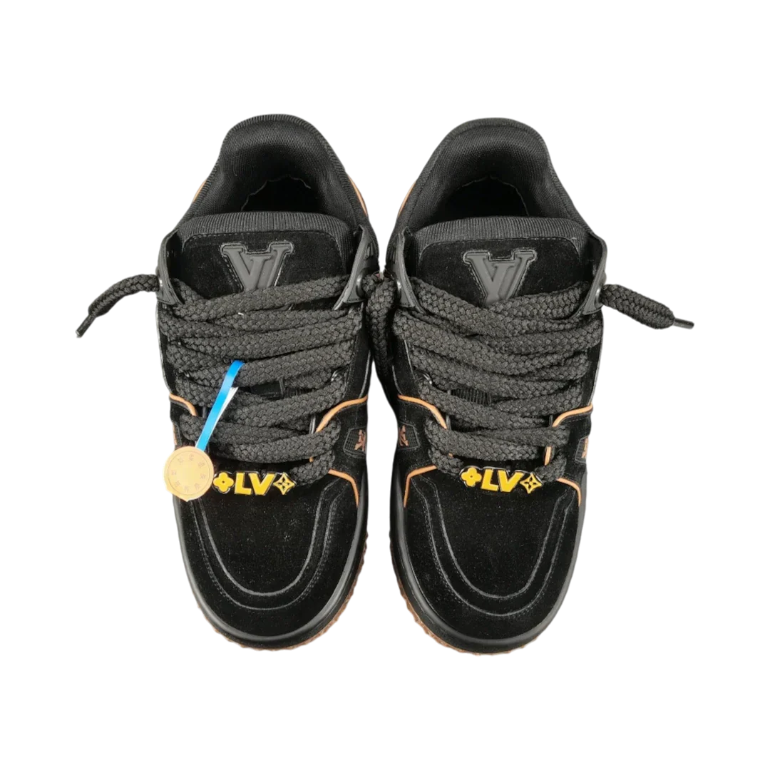 Louis Vuittоп Trainer Maxi 'Black Brown Suede'