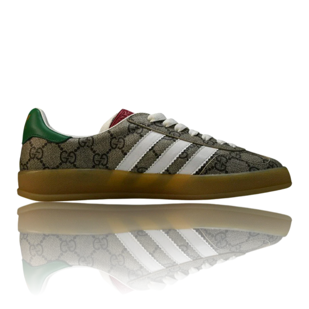 Guссi x Gazelle 'Beige GG Monogram'