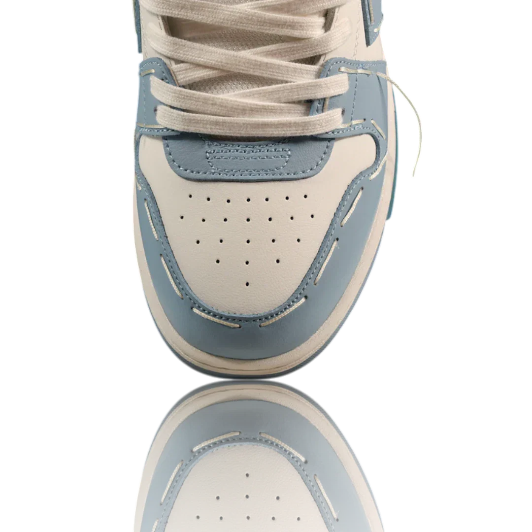 Off-White Out Of Office Low Top - Sartorial Stitch 'White Light Blue'