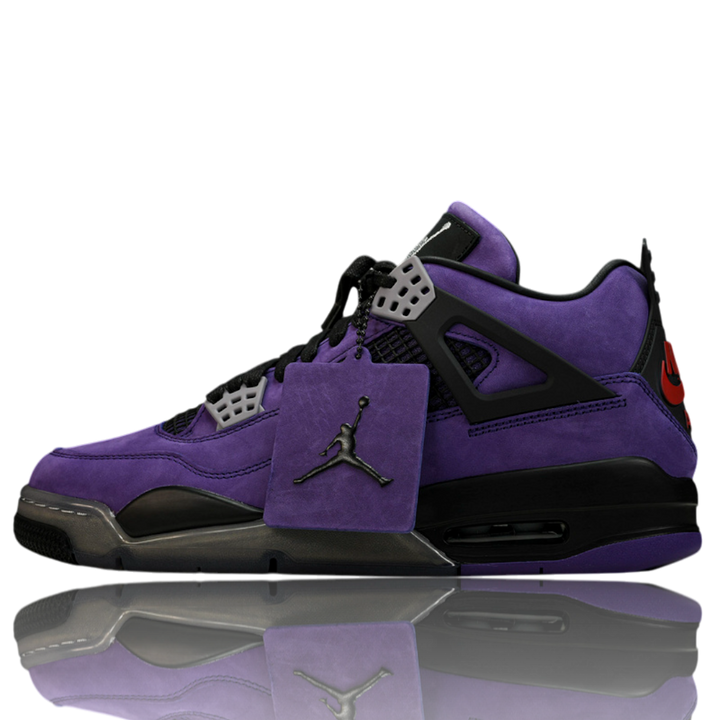 Travis Scott x AJ4 Retro Purple 'Friends and Family'