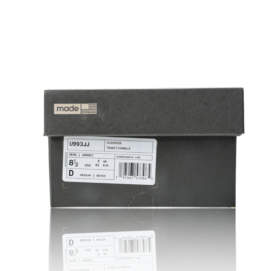 NB 993 x MiUSA JJJJound 'Military Urban Grey Angora'