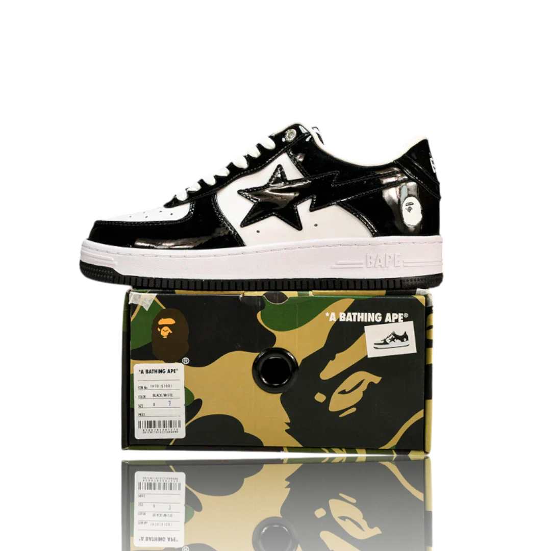 A Bathing Ape Bapesta 'Black'