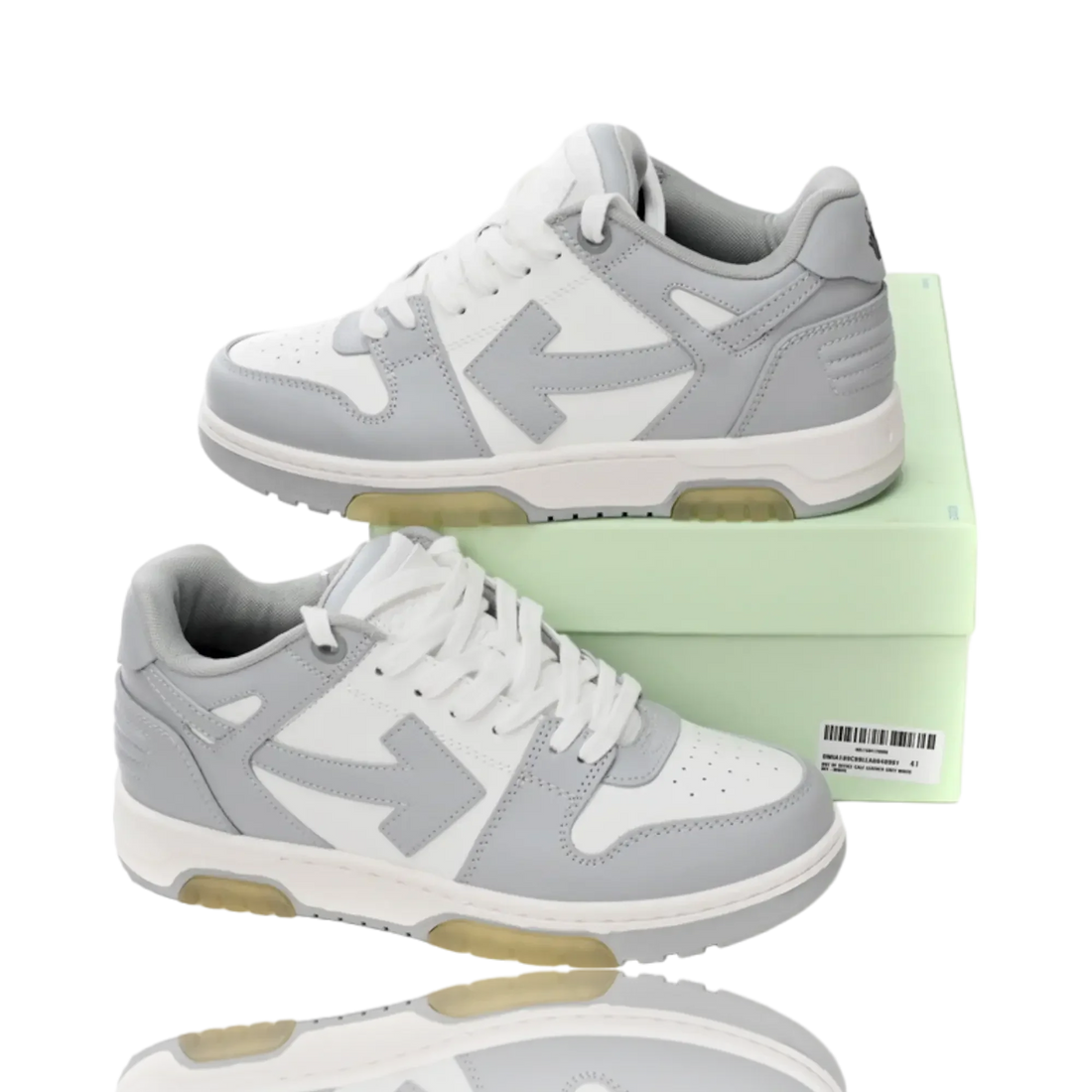Off-White Out Of Office Low Top 'Grey White'