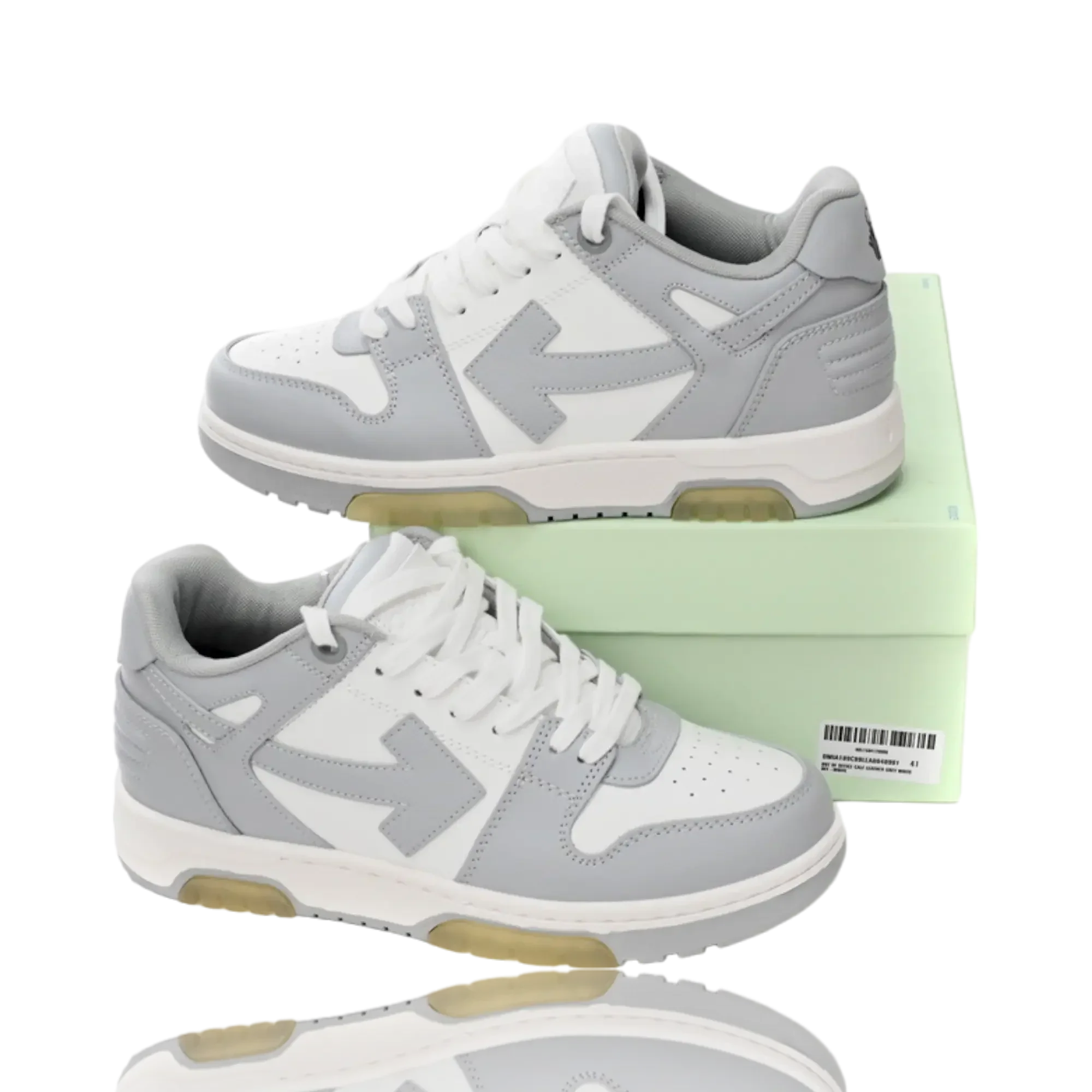 Off-White Out Of Office Low Top 'Grey White'