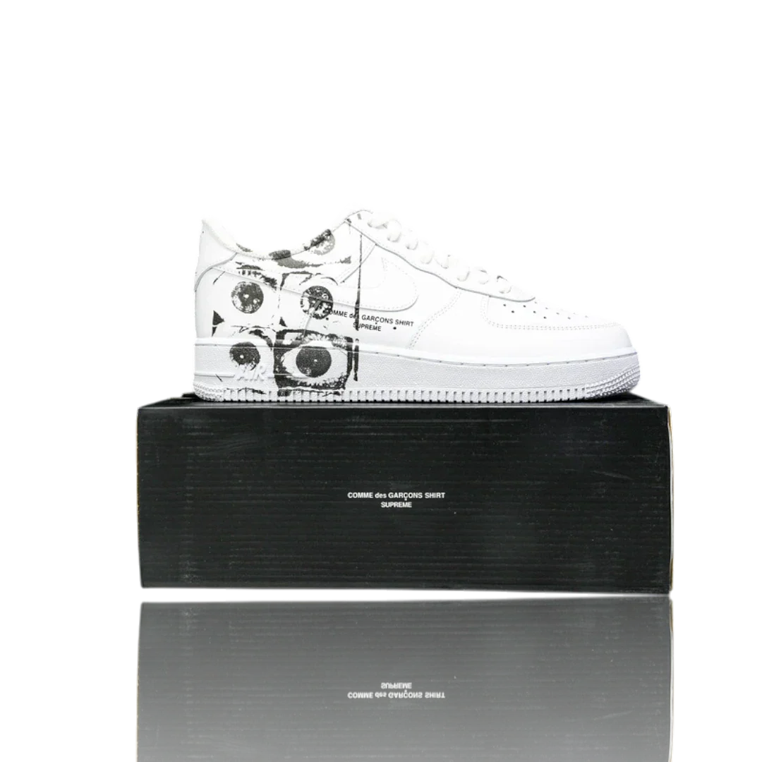 AF1 x Supreme x Comme des Garcons Shirt 'Eyes'