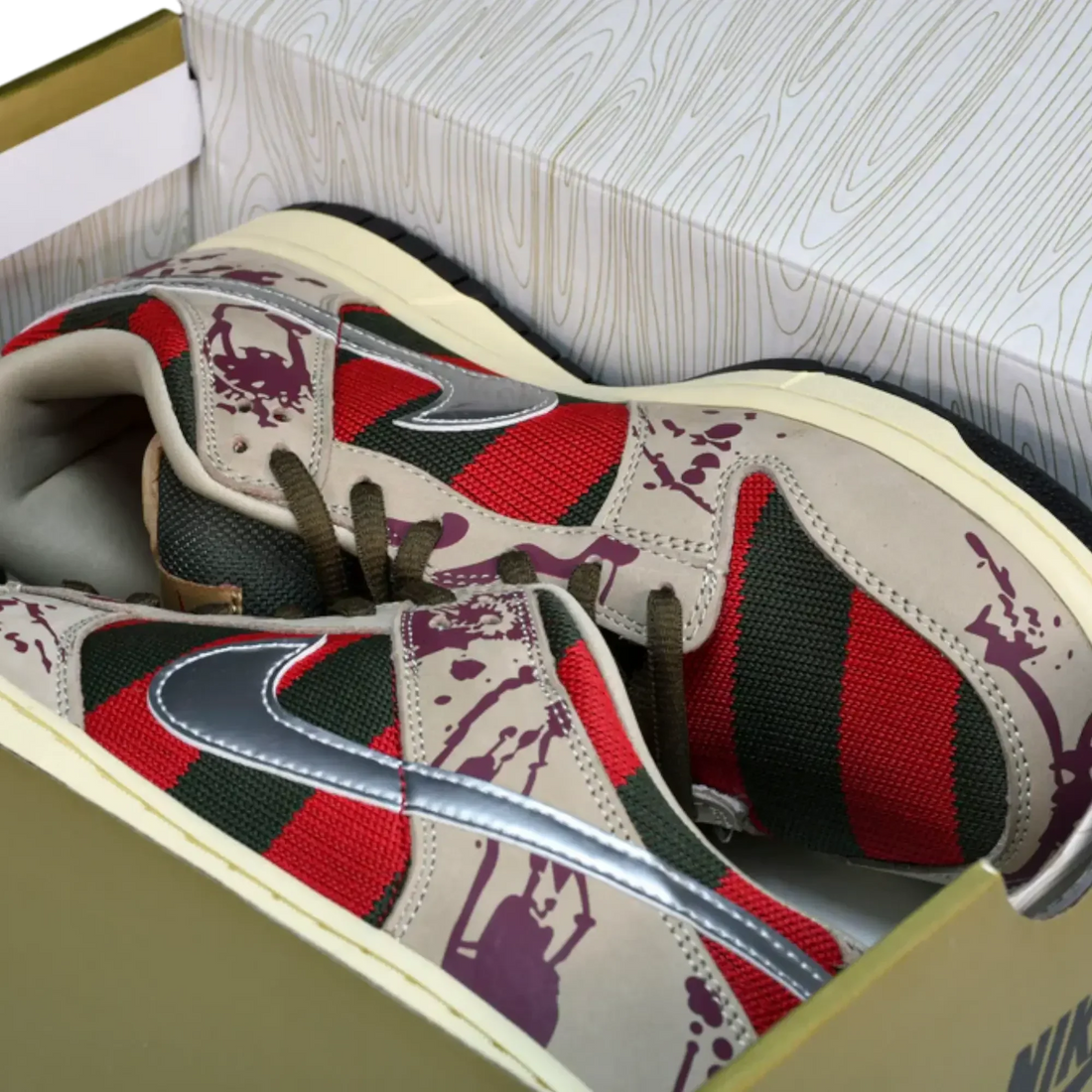 SB Dnk Low 'Freddy Krueger'