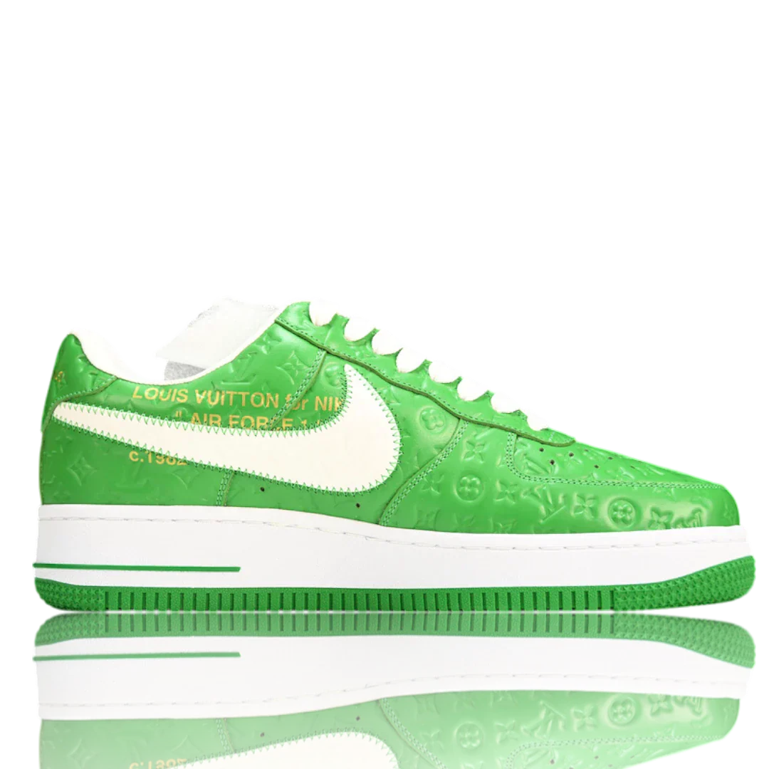 Louis Vuittоп x AF1 By Virgil Abloh 'White Green'