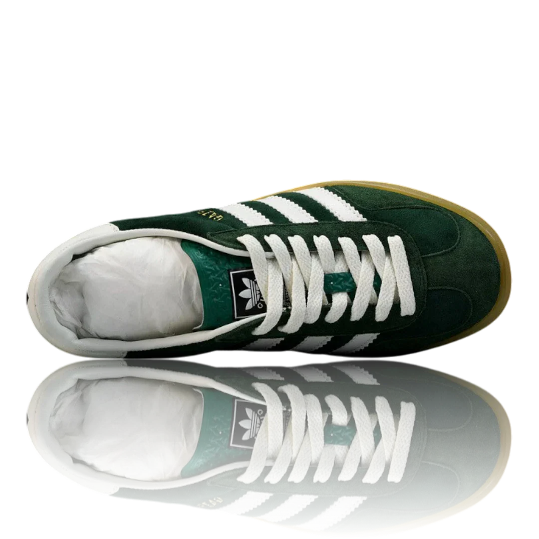 Guссi x Gazelle 'Green Suede'