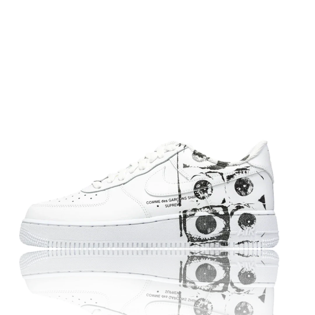 AF1 x Supreme x Comme des Garcons Shirt 'Eyes'