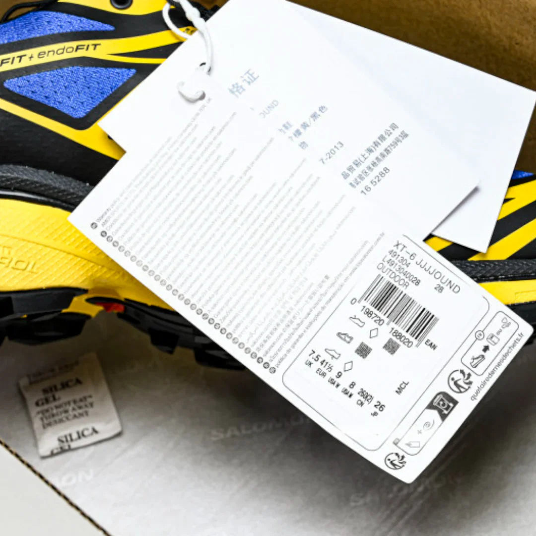 Salomon x JJJJound XT-6 'Nautical Blue Lemon'