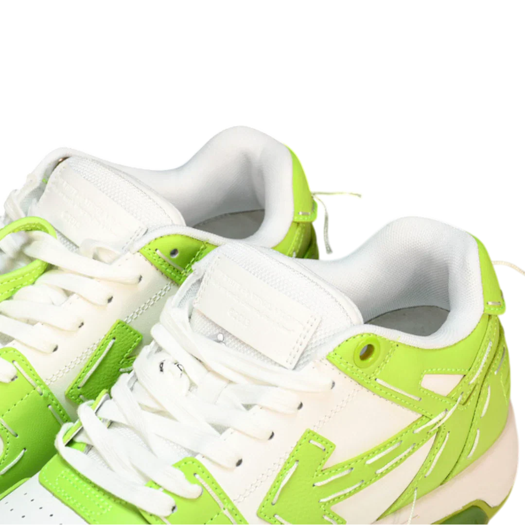 Off-White Out Of Office Low Top - Sartorial Stitch 'Green White'