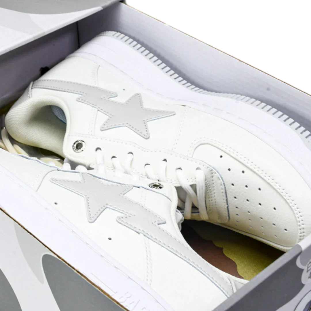 JJJJound x Bapesta 'White Grey'
