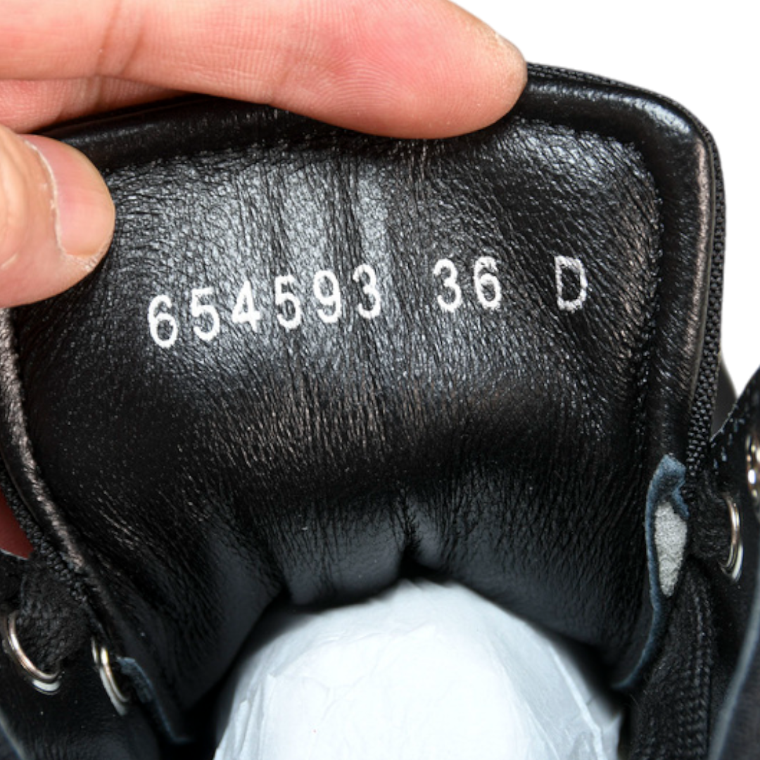 McQueen Tread Slick Boot  Graffiti 'Black'