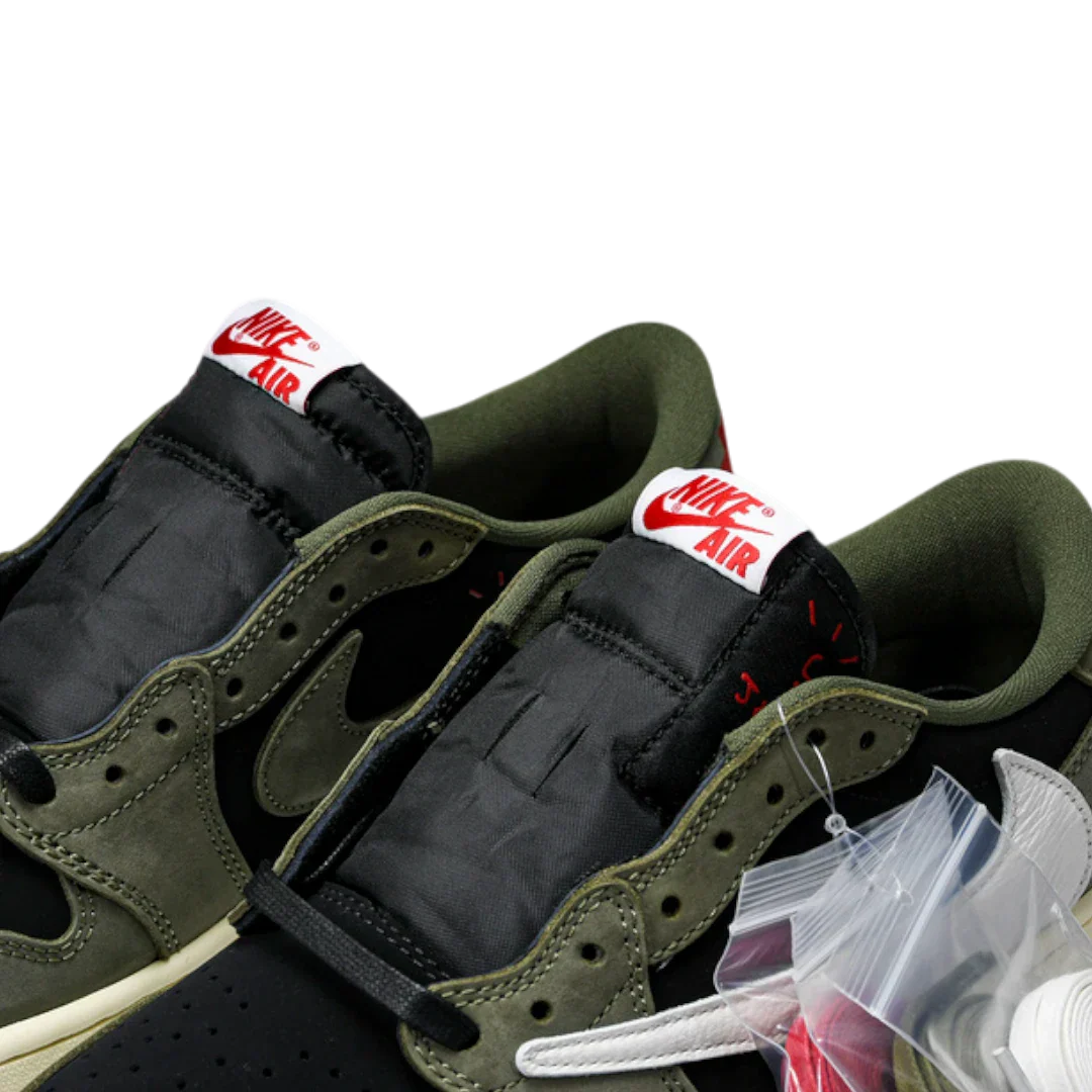 Travis Scott x AJ1 Low OG 'Black Olive'