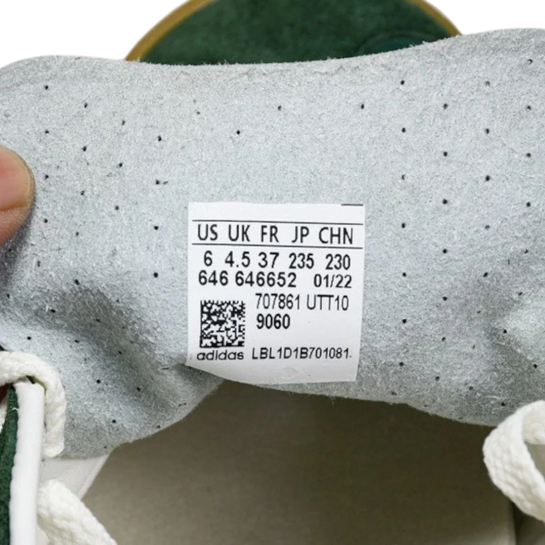 Guссi x Gazelle 'Green Suede'