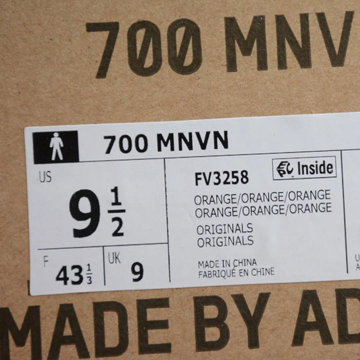 Yzy 700 MNVN 'Orange'