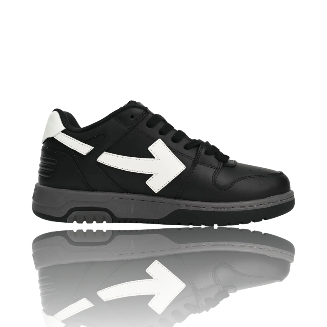 Off-White Out Of Office Low Top 'Black White'