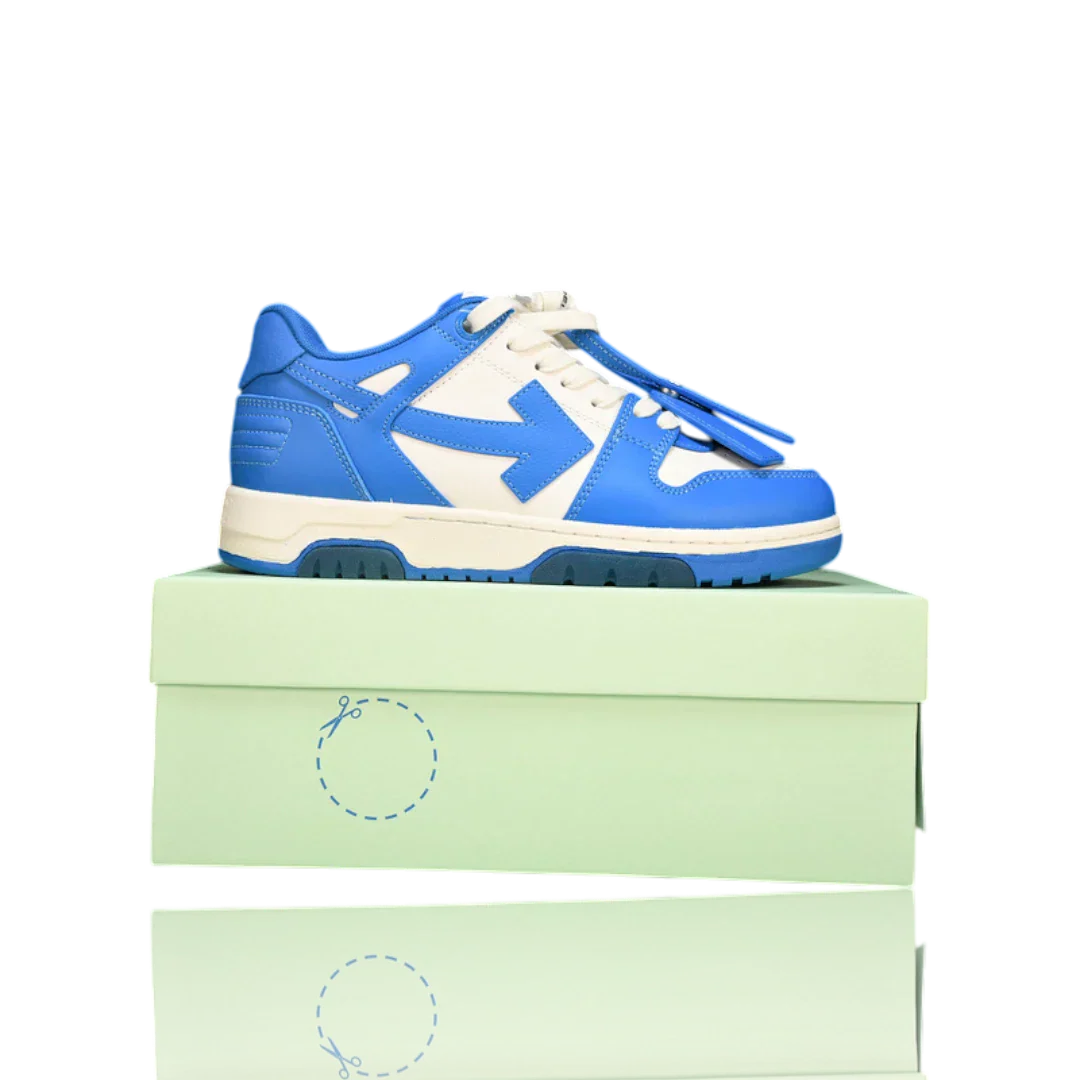 Off-White Out Of Office Low Top 'White Blue'