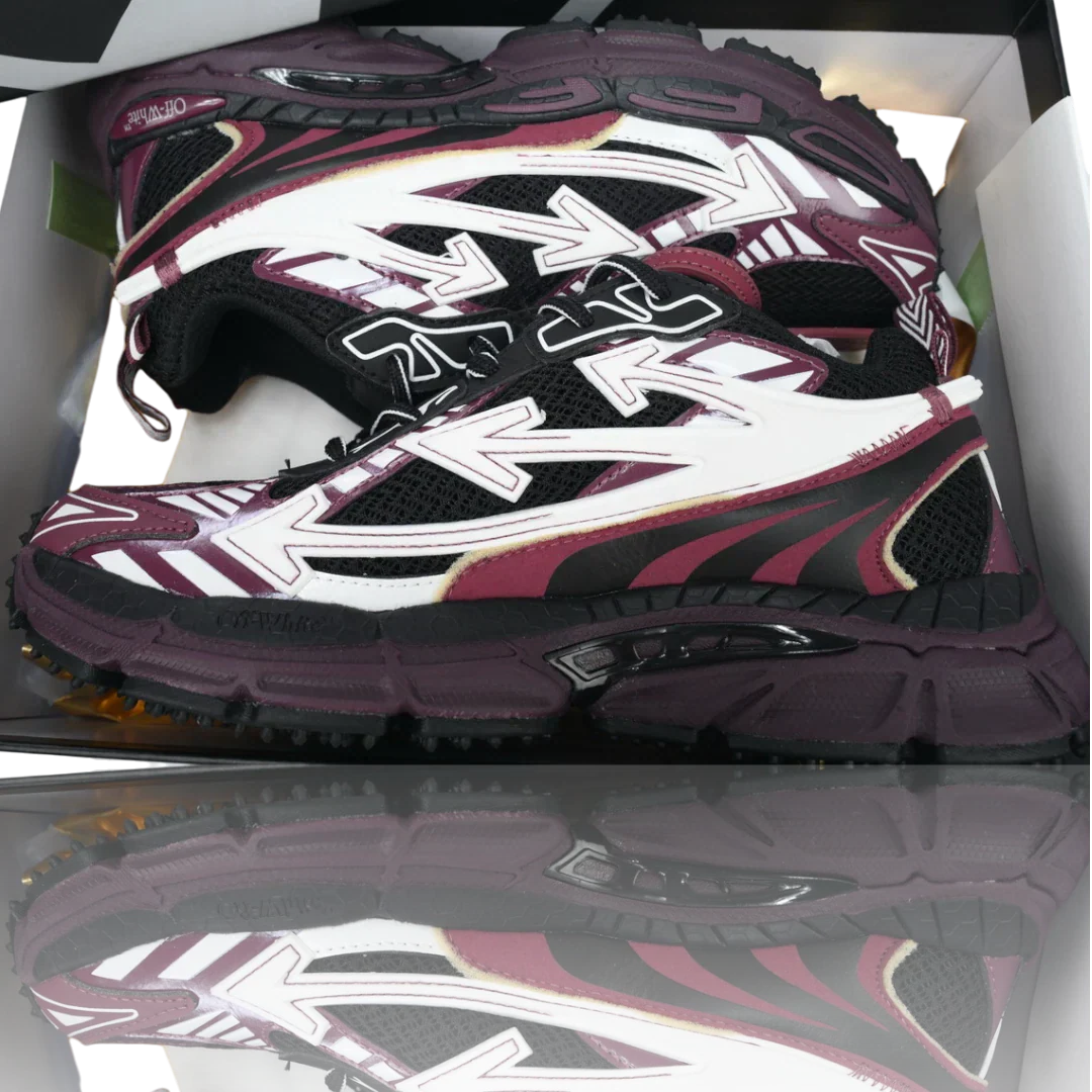 Off-White Be Right back 'Black Purple'