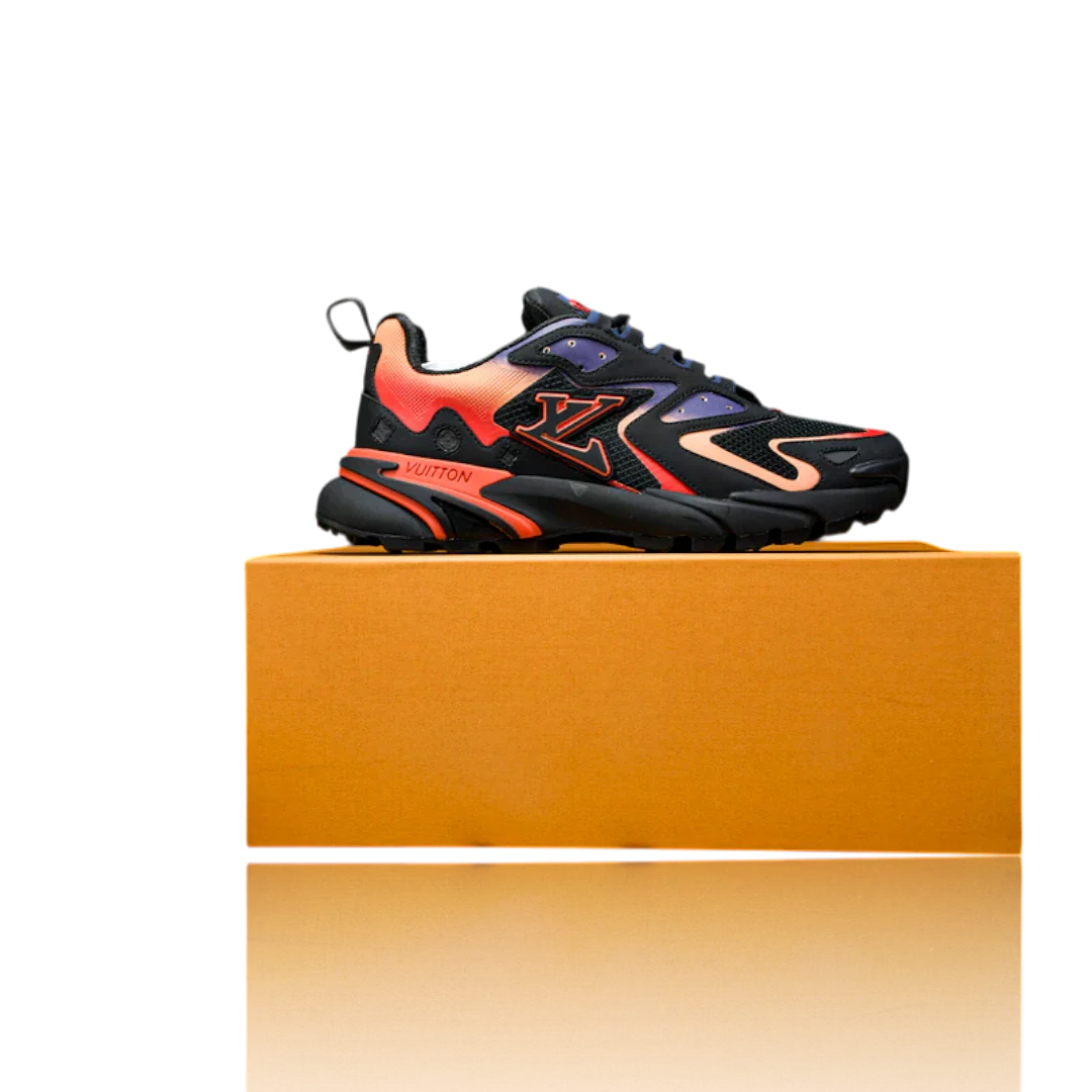 Louis Vuittоп Runner Tatic 'Black Orange Red'