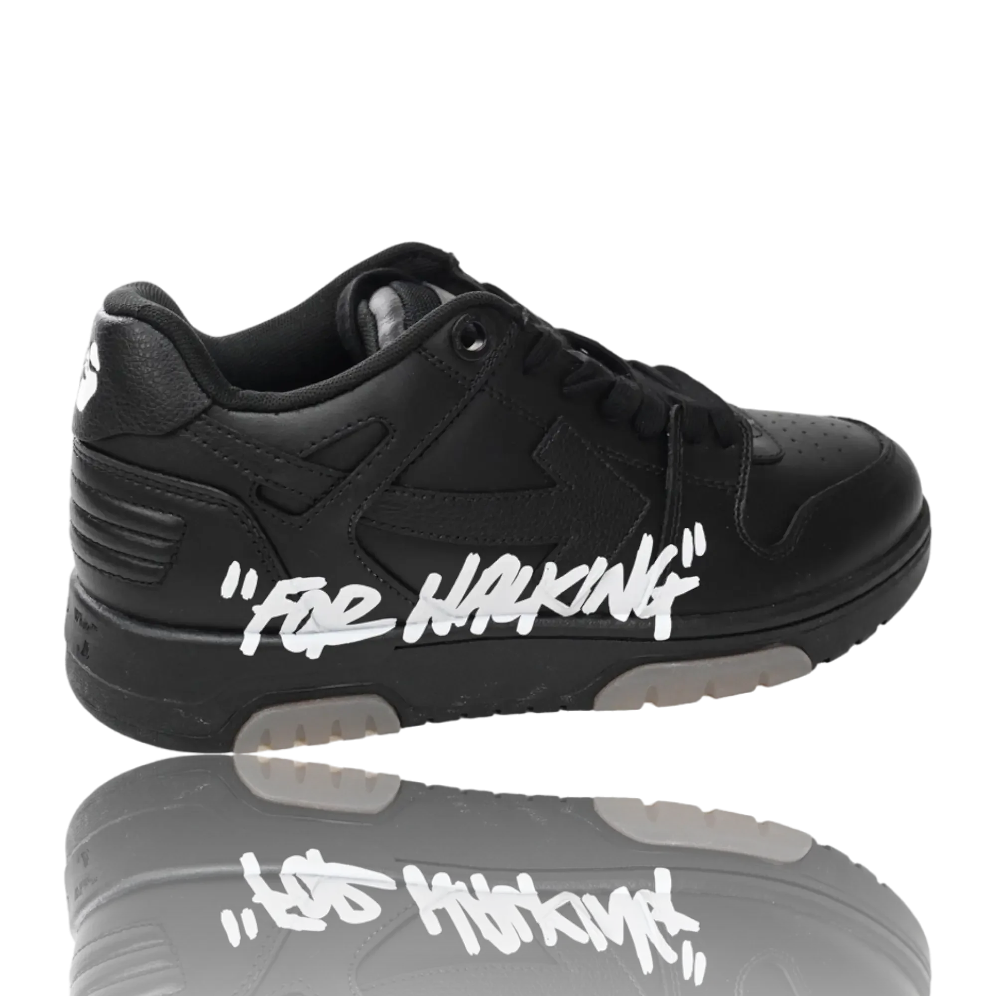 Off-White Out Of Office Low Top 'For Walking' Black White