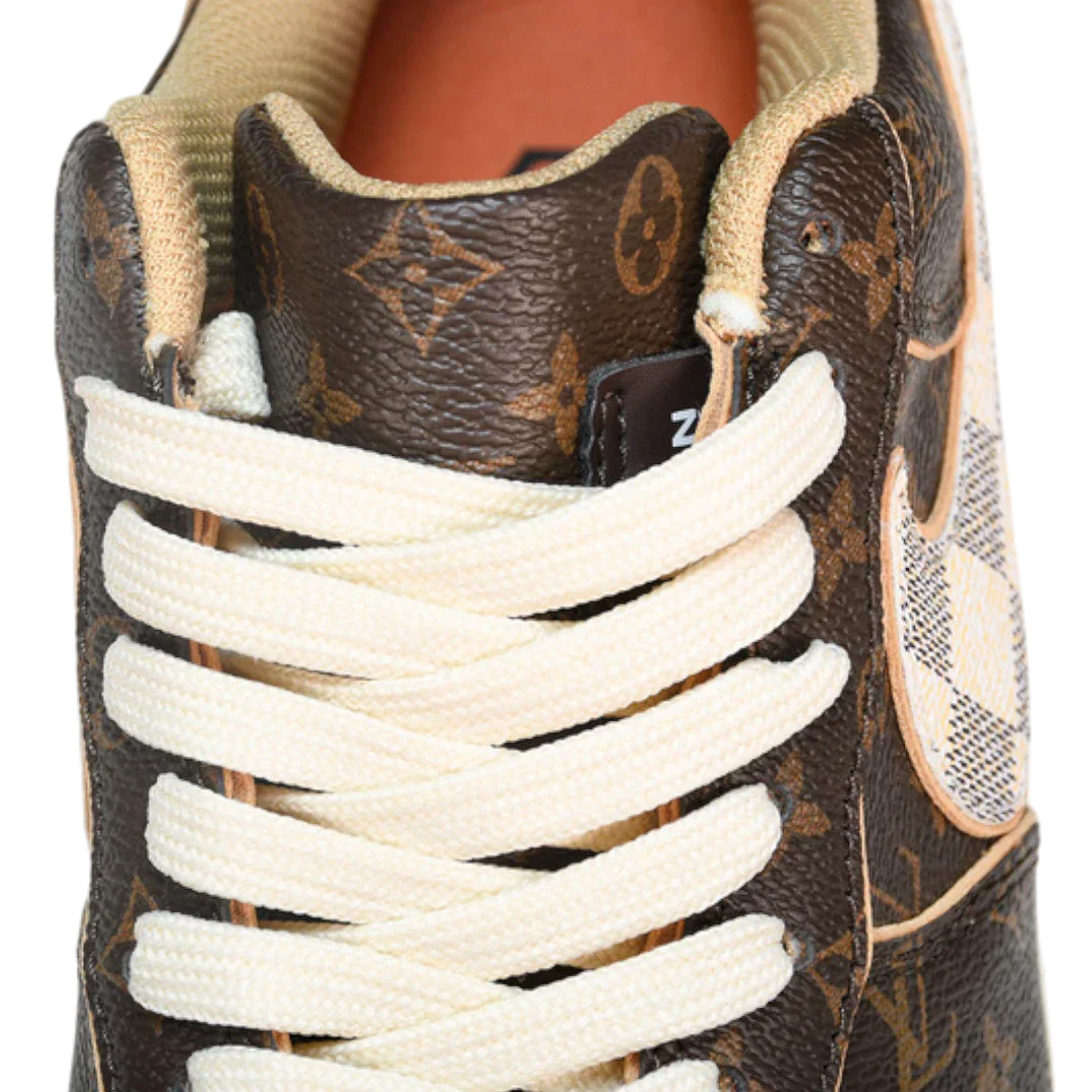 Louis Vuittоп x AF1 By Virgil Abloh ‘Monogram Brown'