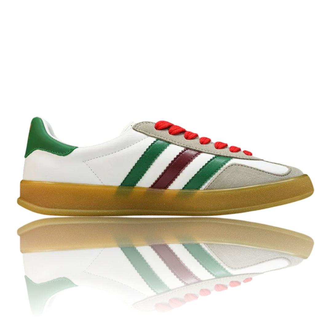 Guссi x Gazelle 'White Green Red'