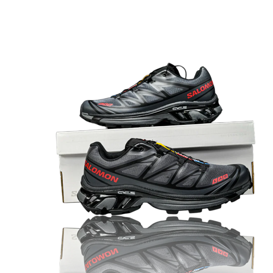 Salomon x JJJJound XT-6 'Black Fiery Red'