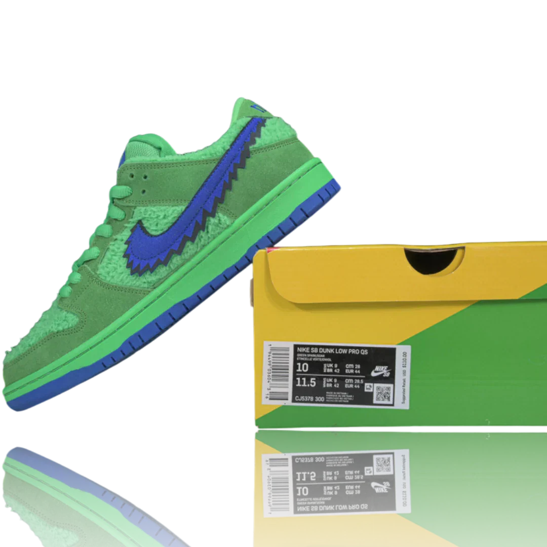 Grateful Dead x SB Dnk Low Bears 'Green'