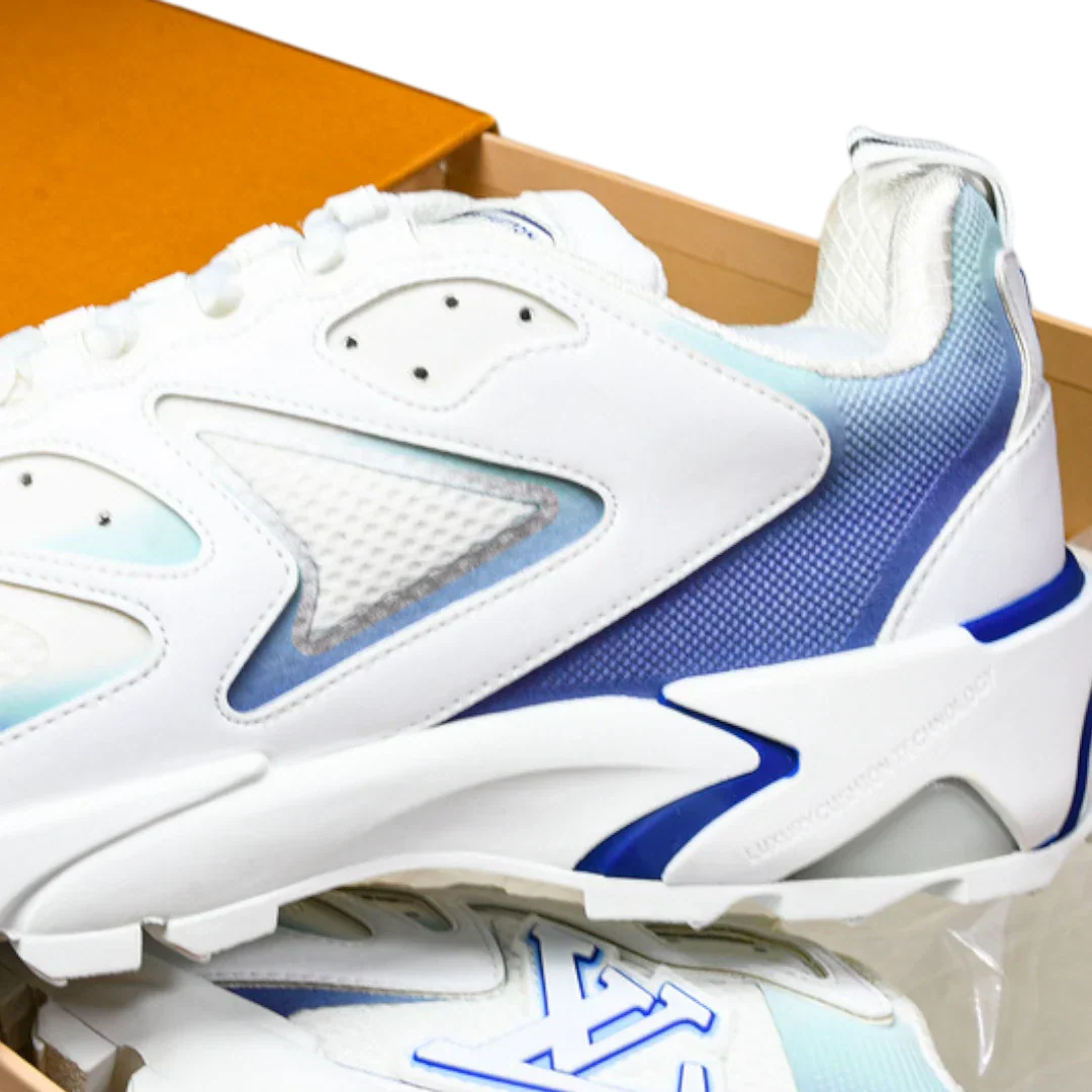 Louis Vuittоп Runner Tatic 'White Blue'