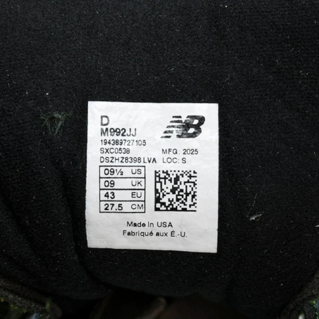NB 992 x MiUSA JJJJound 'Green'
