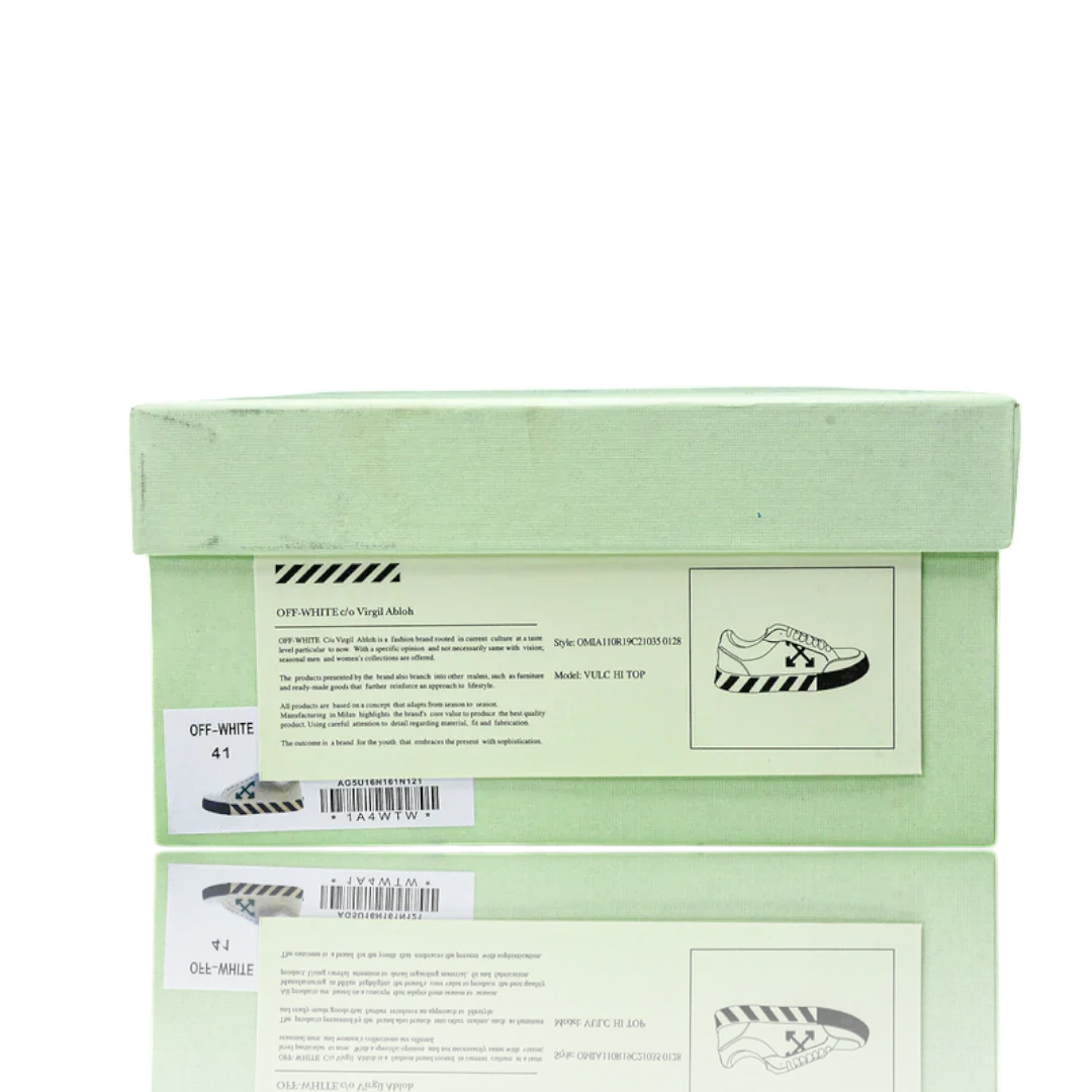 Off-White Vulc Low 'Canvas White Green'