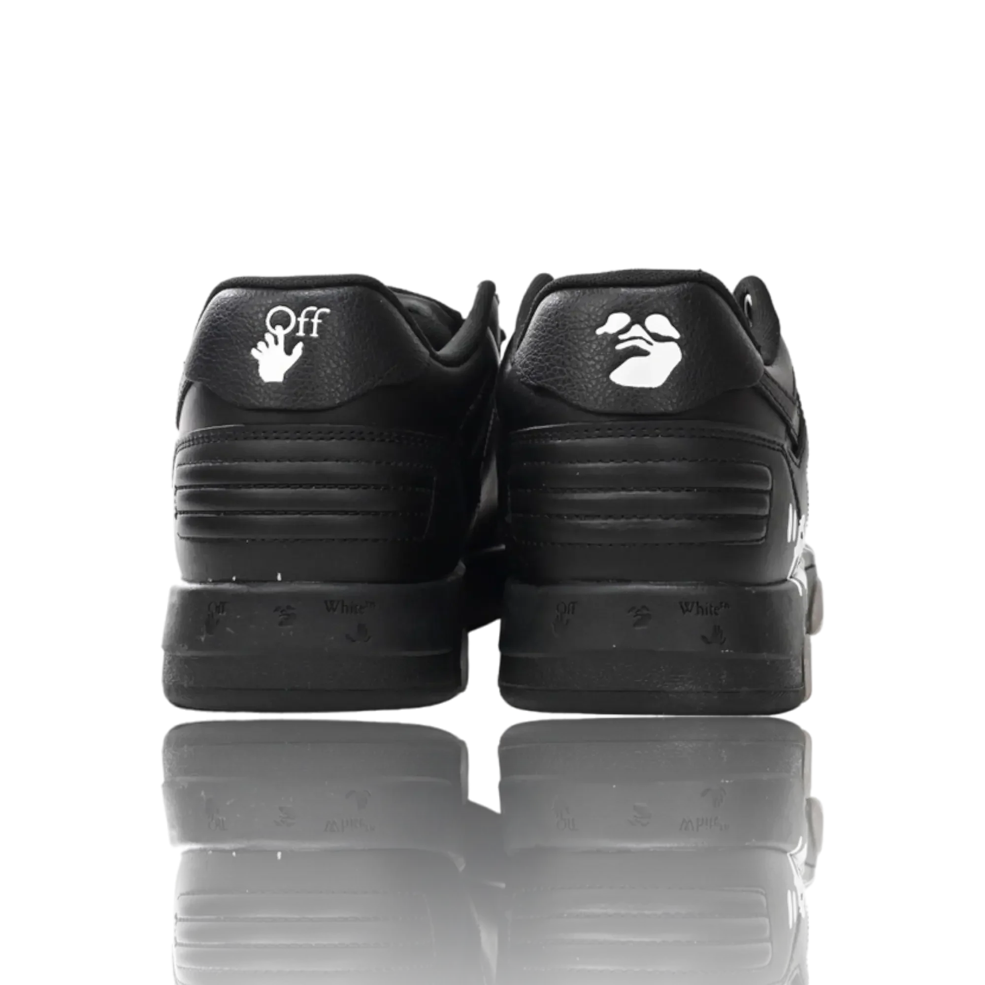 Off-White Out Of Office Low Top 'For Walking' Black White