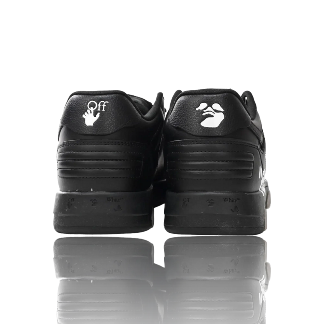 Off-White Out Of Office Low Top 'For Walking' Black White